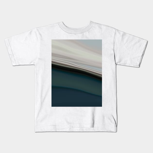 Overcast Skies Kids T-Shirt by maak and illy